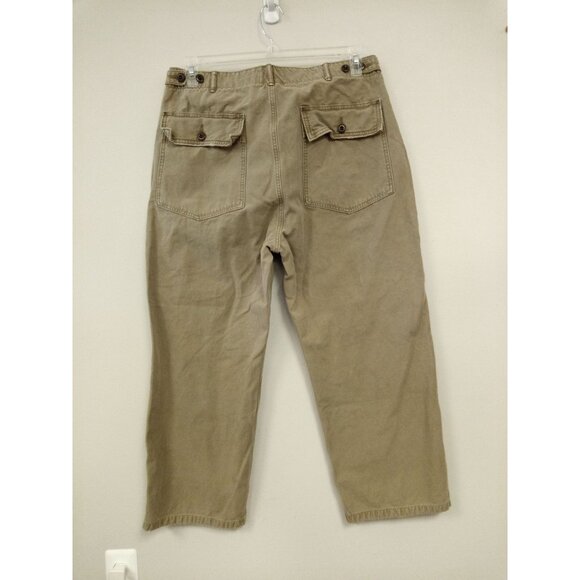 Men's AE 77 American Eagle Blue Khakis & Tan Khakis Size of Both 33 X 30… - Picture 5 of 15